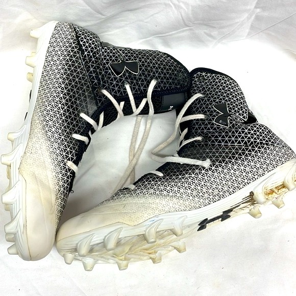Under armor highlight select high top cleats men sz 13 - Picture 7 of 9